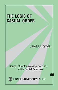 portada The Logic of Causal Order (Quantitative Applications in the Social Sciences) (en Inglés)