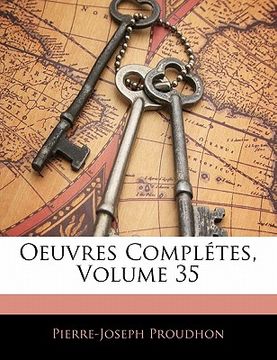 portada Oeuvres Completes, Volume 35 (en Francés)