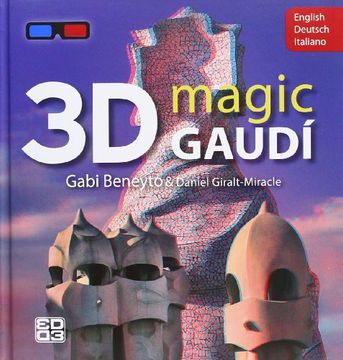 portada gaudí magic 3d (inglés-alemán-italiano)