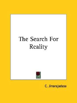 portada the search for reality (en Inglés)
