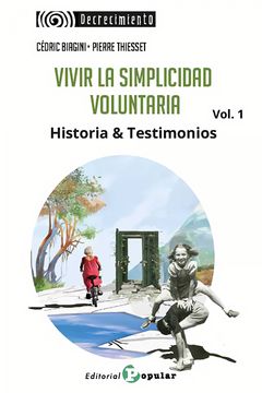 portada Vivir la simplicidad voluntaria vol. 1 (in SPA)