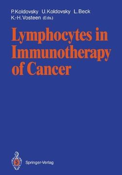 portada lymphocytes in immunotherapy of cancer (en Inglés)