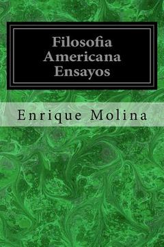 portada Filosofia Americana Ensayos (in Spanish)