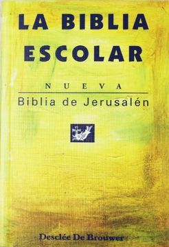 portada La Biblia Escolar, Nueva Biblia de Jerusalén