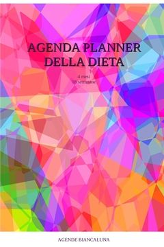 portada Agenda Planner Della Dieta. 18 Settimane 