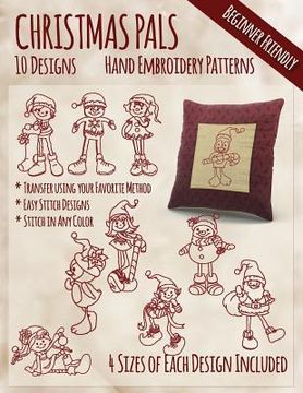 portada Christmas Pals Hand Embroidery Patterns (en Inglés)