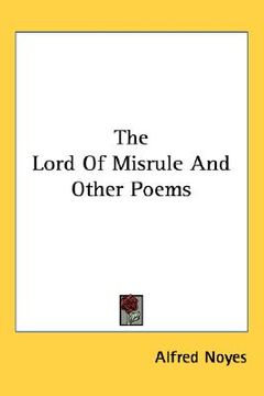 portada the lord of misrule and other poems (en Inglés)