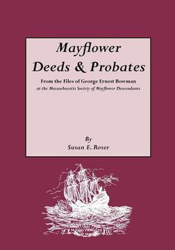 portada mayflower deeds & probates (en Inglés)