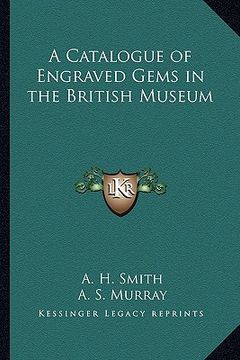portada a catalogue of engraved gems in the british museum