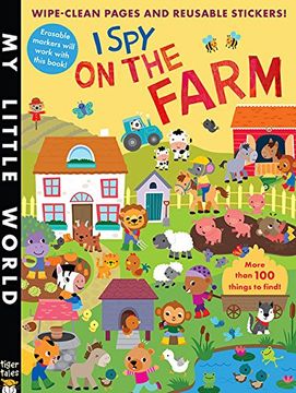 portada I Spy on the Farm Sticker Activity (My Little World) (en Inglés)