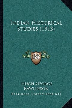 portada indian historical studies (1913)