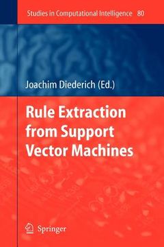 portada rule extraction from support vector machines (en Inglés)