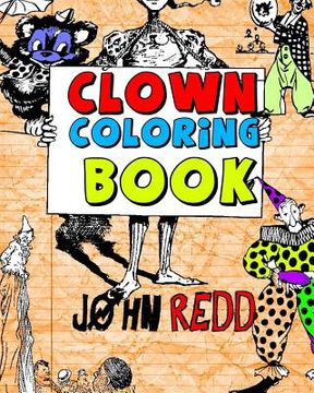 portada Clown Coloring Book (en Inglés)
