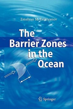 portada the barrier zones in the ocean (in English)