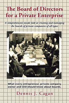 portada The Board of Directors for a Private Enterprise (in English)
