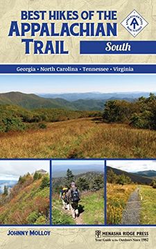 portada Best Hikes of the Appalachian Trail: South (en Inglés)