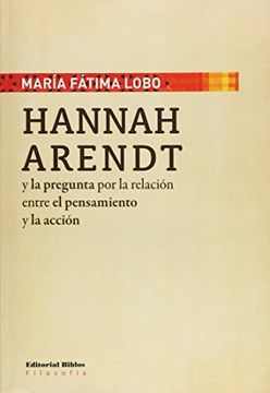 portada Hannah Arendt y la Pregunta por la Relac (in Spanish)