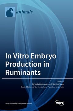 portada In Vitro Embryo Production in Ruminants (in English)