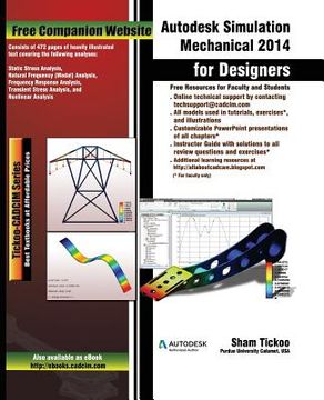 portada Autodesk Simulation Mechanical 2014 for Designers (en Inglés)