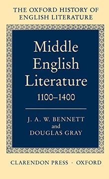 portada Middle English Literature 1100-1400 (Oxford History of English Literature) 