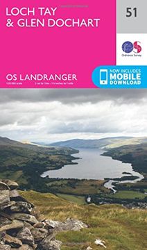 portada Loch Tay & Glen Dochart 1 : 50 000 (OS Landranger Map)