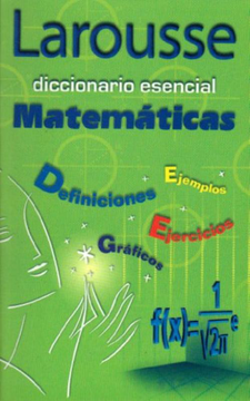 portada Diccionario Esencial Matematicas