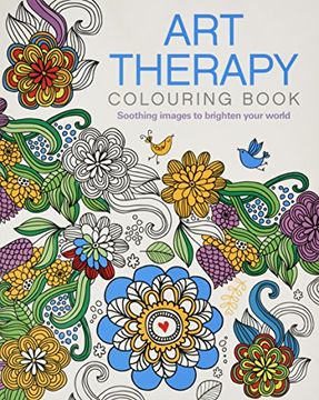 portada Art Therapy Colouring Book (en Inglés)