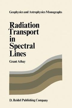 portada radiation transport in spectral lines (in English)