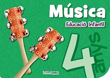 portada Música P4 Quadern de l alumne. 4 Años Educación Infantil. Libro Del Alumno. Catalunya, Illes Balears (Paperback) 