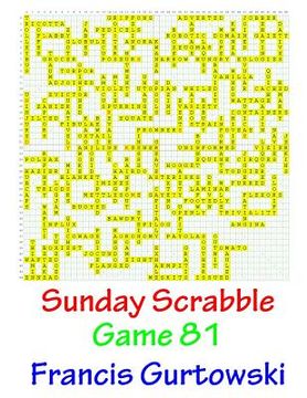 portada Sunday Scrabble Game 81 (en Inglés)