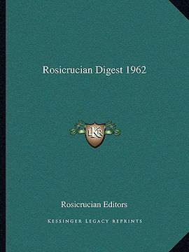 portada rosicrucian digest 1962 (en Inglés)