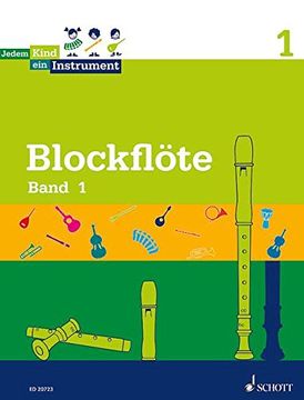 portada Jedem Kind ein Instrument: 2. Unterrichtsjahr - JeKi. Blockflöte, Schülerheft, Schwierigkeitsgrad 1