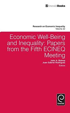 portada Economic Well-Being and Inequality: Papers From the Fifth Ecineq Meeting (Research on Economic Inequality, 22) (en Inglés)