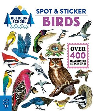 portada Outdoor School: Spot & Sticker Birds 