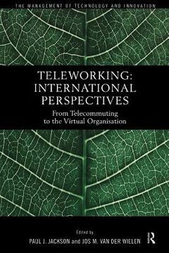 portada teleworking: new international perspectives from telecommuting to the virtual organisation (en Inglés)