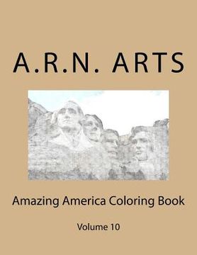 portada Amazing America Coloring Book (en Inglés)