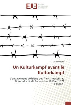 portada Un Kulturkampf avant le Kulturkampf (OMN.UNIV.EUROP.)