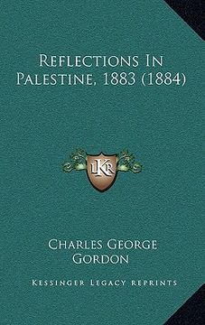 portada reflections in palestine, 1883 (1884) (en Inglés)