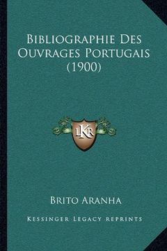 portada Bibliographie des Ouvrages Portugais (1900) 