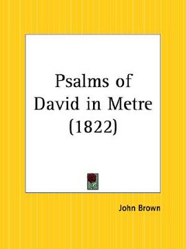 portada psalms of david in metre (en Inglés)