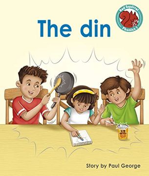 portada The din (Red Squirrel Phonics Level 1 set 2) (in English)