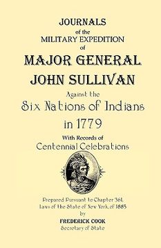 portada journals of the military expedition of major general john sullivan against the six nations of indians in 1779 (en Inglés)