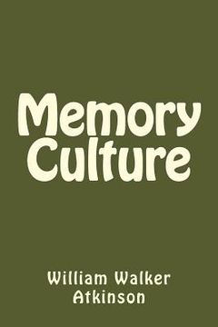 portada Memory Culture (Spanish Edition) (in English)
