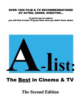 portada A-list: The Best in Cinema & TV, The Second Edition (in English)