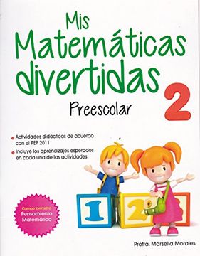 portada Mis matematicas divertidas. Preescolar 2 (Spanish Edition)
