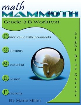 portada Math Mammoth Grade 3-B Worktext (en Inglés)