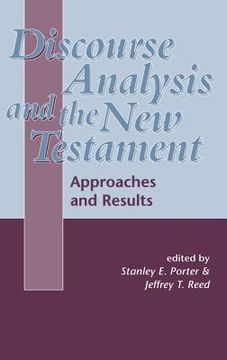 portada discourse analysis and the new testament: approaches and results (in English)