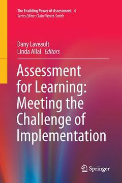 portada Assessment for Learning: Meeting the Challenge of Implementation (en Inglés)