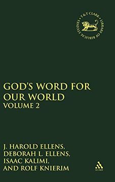 portada God's Word for our World, Vol. 2: In Honor of Simon John Devires: V. 2 (Journal for the Study of the old Testament Supplement s. ) (en Inglés)