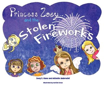 portada Princess Zoey and the Stolen Fireworks (en Inglés)